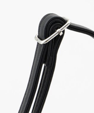 LA BAGAGERIE 【MONICA】チュールフリル2WAYバッグ ブラック