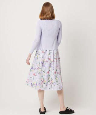 TOCCA 【洗える】AJISAI CARDIGAN カーディガン ラベンダー系