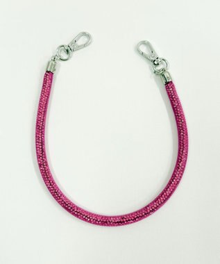 WEGO ビジューハンドストラップ Sピンク