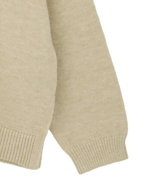 Green Parks フェイクレイヤードＶネックニットプルオーバー Light Beige