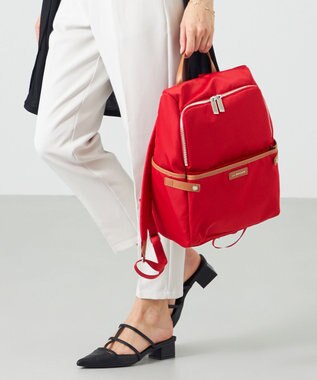 LA BAGAGERIE 【撥水ナイロン】ベーシックリュック レッド
