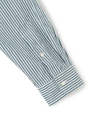 J.PRESS MEN 【J.PRESS ORIGINALS】【UNISEX】Cotton Broad Cloth Shirt / B.D. / Baggy-Fit グリーン系1