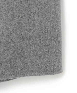 BEIGE， GRASSE / サテンベルト付きリバーラップスカート Md Gray