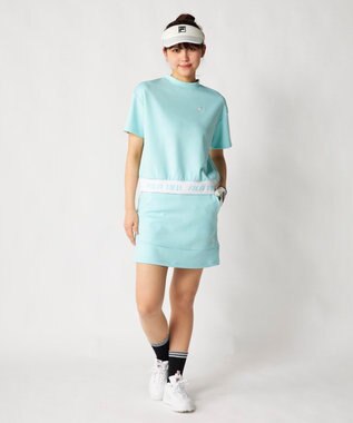 FILA GOLF／marie claire 【FILA GOLF】 ダンボールニットスカート ミント