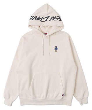 WEGO BENDAVISブリッジグラフィックプルパーカー ホワイトアイボリー