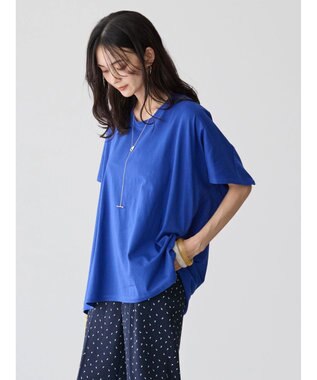 AMERICAN HOLIC 抜け衿カットプルオーバー Blue