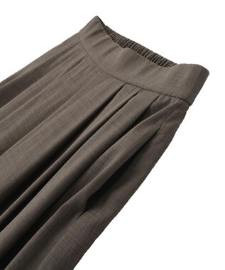 YECCA VECCA 【UVカット】ガウチョパンツ Brown