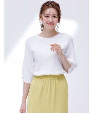 ANY SIS 【UVカット・洗える】コクーンスリーブ プルオーバー オフ