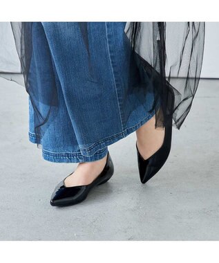 MODE ET JACOMO <carino>【レイン対応】プレーンパンプス