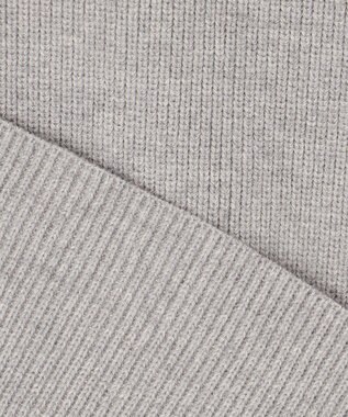 UNFILO 【洗える】サイドボタンニットベスト グレー