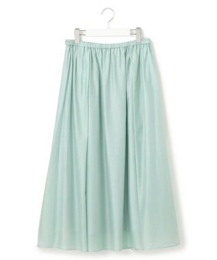 23区 【WEB&一部店舗限定/洗える】ライトシアーミクスチャー スカート スモーキーグリーン系