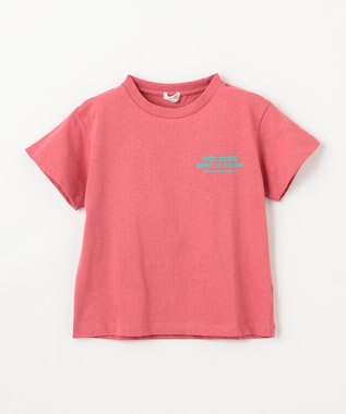 ANY KIDS バックプリント 半袖Tシャツ レッド（ホットドッグ）