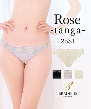 BRADELIS New York 【BRADELIS New York】ローズスタイルタンガ26S1 ライラック
