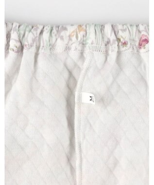 WACOAL パジャマ 長袖 長ズボン 綿混(本体) あったか ミントン レディース NDW426 /ワコール ホワイト