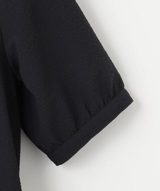 J.PRESS LADIES S 【洗える・吸水速乾】DRYライトサッカー ワンピース ネイビー系