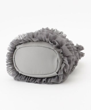 LA BAGAGERIE 【MONICA】チュールフリル2WAYバッグ グレー