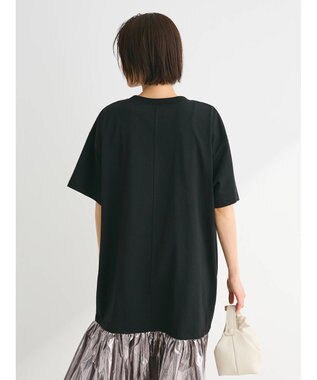 Green Parks ・ＥＬＥＮＣＡＲＥ　ＤＵＥ　メタリック切替ＴＥＥワンピ Black