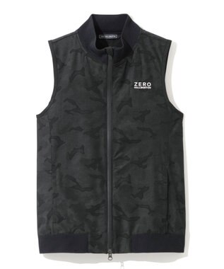 ZERO HALLIBURTON クールドッツカモフラベスト 82841 W4S8b レディースゴルフ ブラック