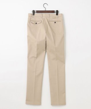 JOSEPH ABBOUD 【ウエストも伸びる！オーガニックコットン使用・25AW】トリコチンストレッチ パンツ ベージュ系