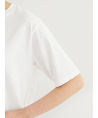 Green Parks フレンチロゴレギュラーＴシャツ Off White