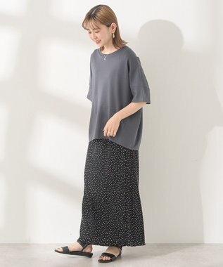 AMERICAN HOLIC ワッシャープリーツタイトスカート Dot