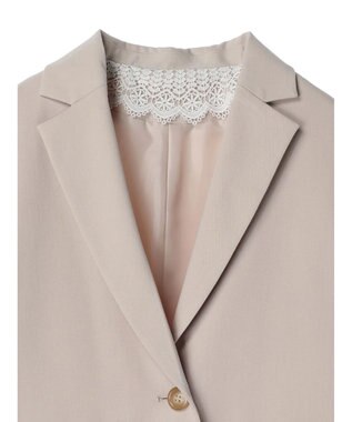 earth music&ecology シングルテーラードジャケット Beige