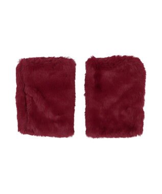 UNBILLION カシュネ cache nez / フェイクファーグローブ ワイン