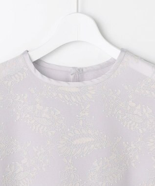 ANY SIS S レースクロップド プルオーバー アイスグレー