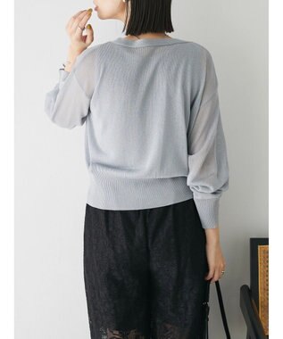 Green Parks シアーカーディガン＋タンクトップＳＥＴ Gray