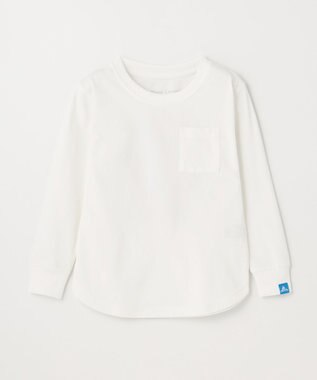 SHARE PARK LADIES 【KIDS】UVカット アートコラボロングTシャツ〈Hammock〉 ホワイト