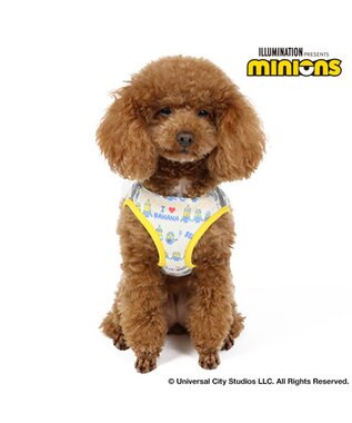  犬 ハーネス ミニオン メッシュ ベスト ハーネス 【Ｓ】