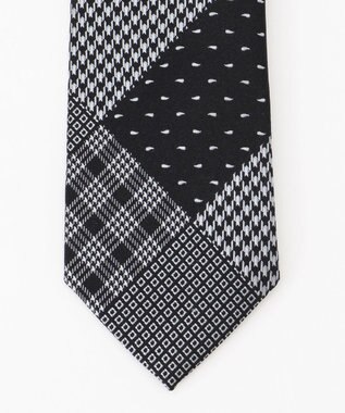 JOSEPH HOMME マルチパターンジャガード　ネクタイ ブラック系7
