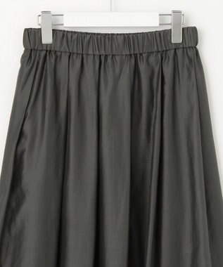 自由区 【洗える】エアリー スカート スレート