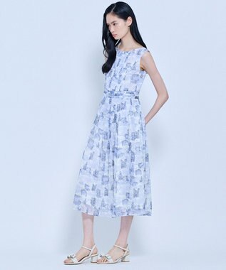 TOCCA 【星風まどかさん着用】SEA BLUE ドレス グレー系5