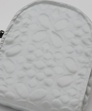 AND WOOL 【土の凹凸を表現したナイロン素材】テレイン ポシェット シルバーグレー