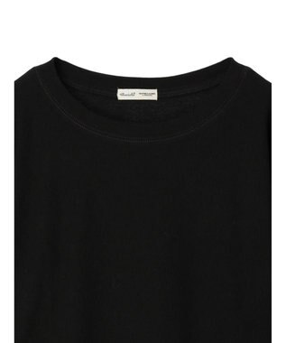 CRAFT STANDARD BOUTIQUE スパンテレコクルーネックＴｅｅＬ／Ｓ Black