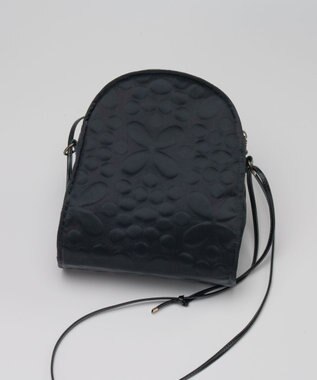 AND WOOL 【土の凹凸を表現したナイロン素材】テレイン ポシェット ブラック