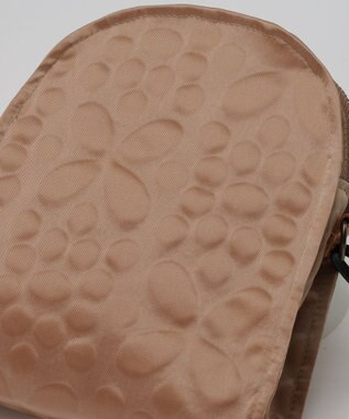 AND WOOL 【土の凹凸を表現したナイロン素材】テレイン ポシェット ベージュ