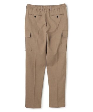 JOSEPH HOMME 【新素材】テクノクロスストレッチ　ドローコード付きストレートカーゴパンツ / HOVE CARGO ベージュ系