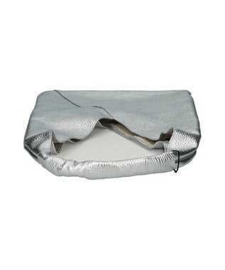 INTER-CHAUSSURES 【ANDREA CARDONE】ソフトカーブ ワンハンドルバッグ（レギュラー） シルバー