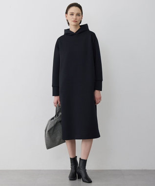 ICB 【先行予約】ソフトダンボール フーディ ワンピース ブラック