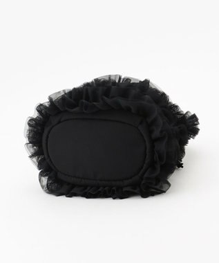 LA BAGAGERIE 【MONICA】チュールフリル2WAYバッグ ブラック