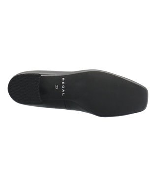 REGAL FOOT COMMUNITY 【リーガルレディース】F89Q バックル付きスクエアパンプス ブラック
