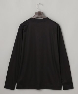 GOTAIRIKU 【綿100％】カバーネック ドレスTシャツ_ロング ブラック系