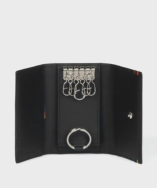Paul Smith ハイライトステッチ キーケース ブラック