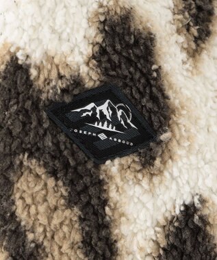 JOSEPH ABBOUD MOUNTAIN 【UNISEX】アニマルカモフラージュ ブルゾン ダークブラウン系6