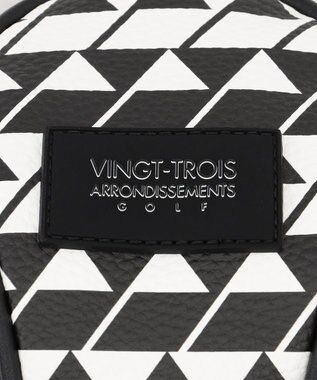 23区GOLF 【UNISEX】フラッグ総柄ヘッドカバー ブラック系5