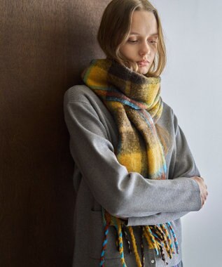 AMERICAN HOLIC アソートシャギーマフラー Check