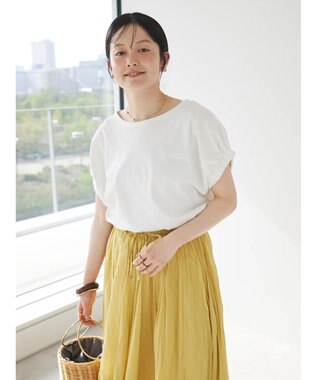 CRAFT STANDARD BOUTIQUE 【ＵＶカット】ギャザースリーブプルオーバー