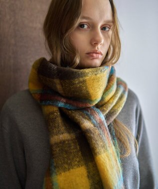 AMERICAN HOLIC アソートシャギーマフラー Check